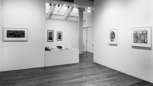 Installation view, Paintings and Drawings, Paula Cooper Gallery, 155 Wooster Street, New York, January 3 - 21, 1989. © Debra H. George. Courtesy Paula Cooper Gallery, New York. Photo: Geoffrey Clements.