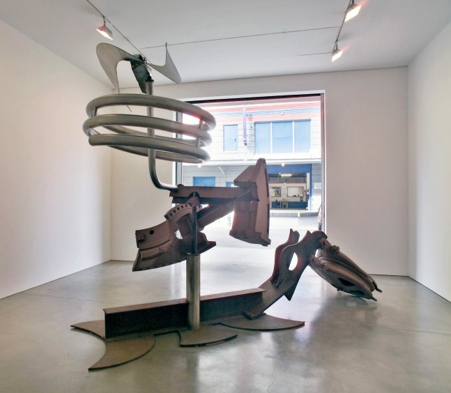 Installation view, Sculpture and Drawings, Paula Cooper Gallery, 534 W 21st Street, New York. October 11 - November 29, 2003. © 2025 Mark di Suvero / Artists Rights Society (ARS), New York. Courtesy of Spacetime C.C. and Paula Cooper Gallery, New York.