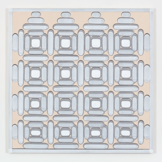 Dan Walsh Outfit, 2013 acrylic on canvas 70 x 70 in. (177.8 x 177.8 cm)