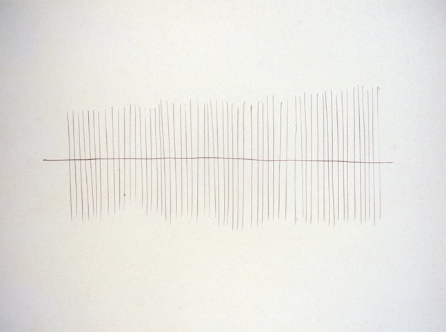 Jan J. Schoonhoven &quot;T 62-78&quot; 1962 Ink on paper 19 1/2 x 14 1/2 in.