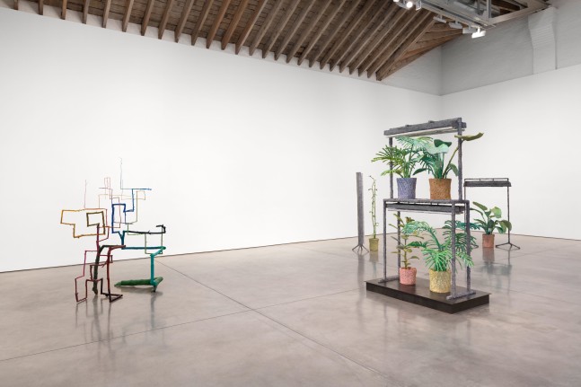 Installation view, Evan Holloway, March 23 – April 22, 2017