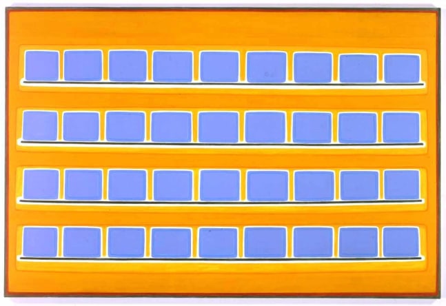 Dan Walsh "Manifold" 2003 Acrylic on canvas 60 x 90 in.