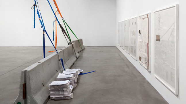 Installation view, Matias Faldbakken, February 28 – April 5, 2014
