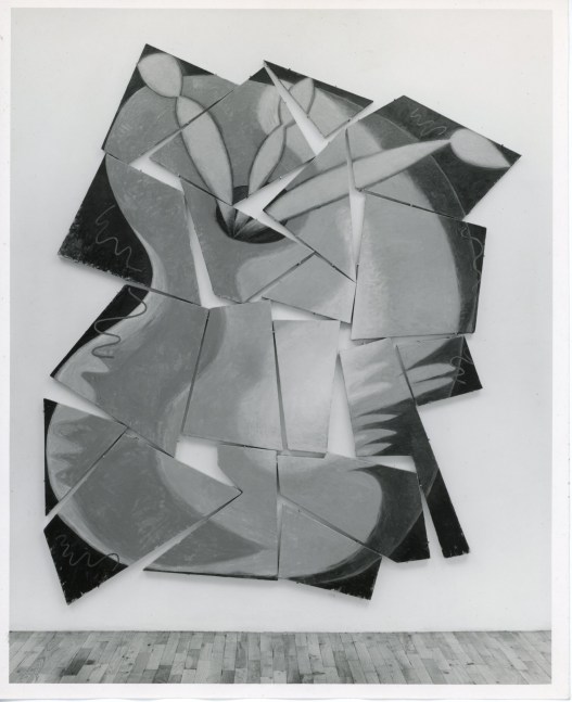 Elizabeth Murray &quot;Painter's Progress&quot; 1980-81 Oil on canvas 9 ' 6 3/4&quot; x 8' 1/2&quot;