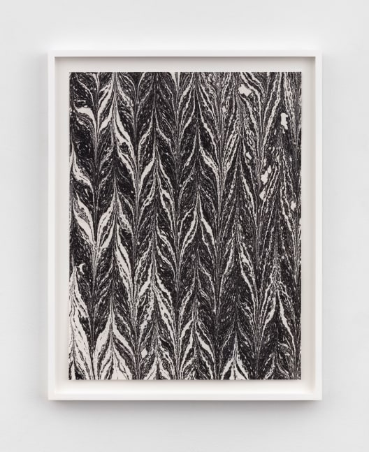 Tauba Auerbach
Marble, 2019
acrylic paint on paper 23 x 17 5/8 in. (58.4 x 44.8 cm)
frame: 26 x 20 3/8 x 1 1/2 in. (66 x 51.8 x 3.8 cm)