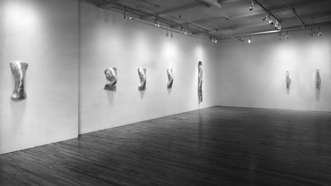 Installation view, Lynda Bengalis, Paula Cooper Gallery, 155 Wooster Street, New York, November 11 - December 9 1978. © Lynda Benglis / Licensed by Artists Rights Society (ARS) New York. Courtesy PACE, New York, and Paula Cooper Gallery, New York. Photo: Geoffrey Clements.