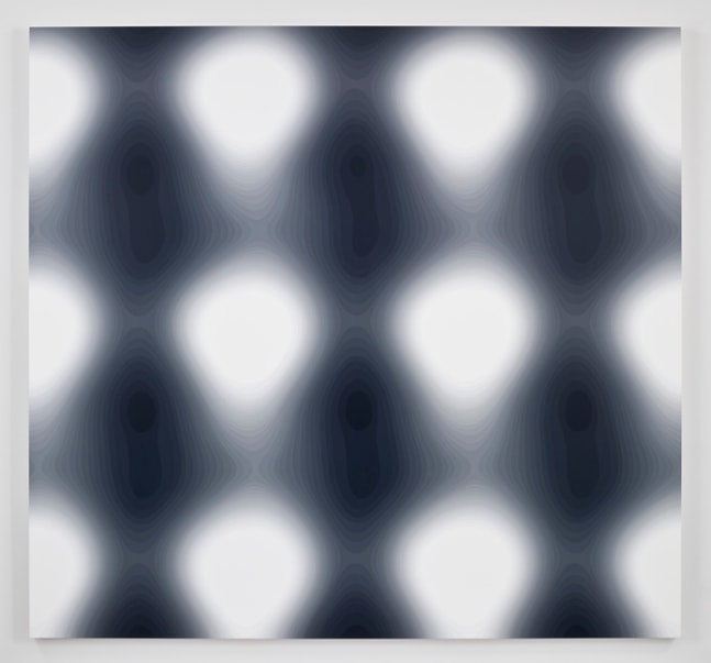 Wayne Gonzales "Untitled" 2009 Acrylic on canvas 84 x 90 in.