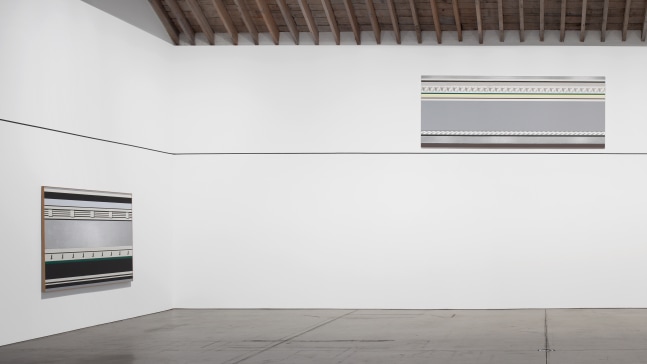 Installation view, Roy Lichtenstein: Entablatures, September 17 – November 12, 2011