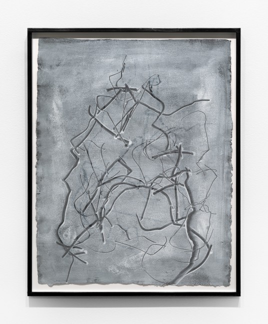 Beatrice Caracciolo
Combattere 14, 2021
pigment and cellulose on paper
paper: 26 1/2 x 20 3/4  in. (67.3 x 52.7 cm)
frame: 28 3/4 x 22 7/8 in. (73 x 58.1 cm)