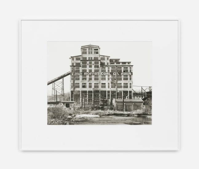 Bernd & Hilla Becher Preparation Plant, Moffat Breaker, Taylor, Pennsylvania, USA, 1974 gelatin silver print image: 23 5/8 x 19 3/4 in. (60 x 50 cm) frame: 36 x 29 1/2 in. (91.5 x 75 cm)