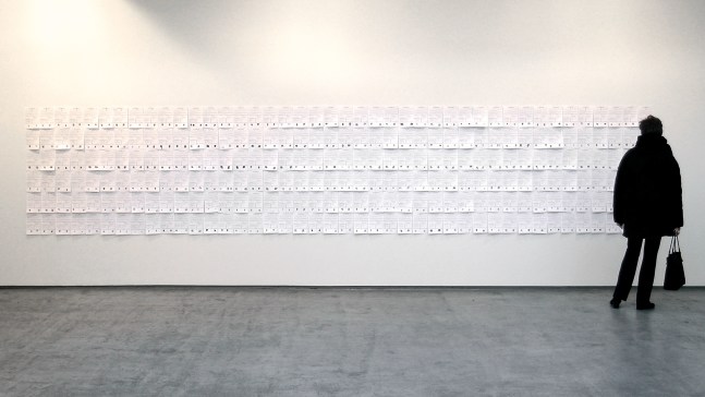 Installation view, Consideration, Paula Cooper Gallery, 521 W 21st Street, New York. November 16 - 19, 2005. © Carey Young. Courtesy Paula Cooper Gallery, New York.