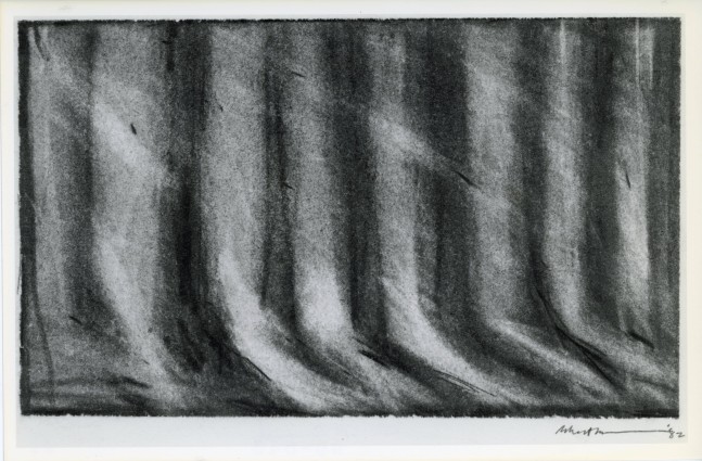 Robert Wilson &quot;Untitled&quot; 1982 Graphite on paper 9 1/8&quot; x 13 1/2&quot;