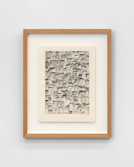 Jan J. Schoonhoven
T 80-19, 1980
ink on paper (bamboo-pen)
15 3/16 x 11 in. (38.5 x 28 cm)
frame: 21 1/2 x 17 3/8 in. (54.6 x 44.1 cm)