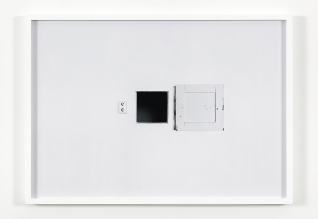 Carey Young Black Square (Cell), 2016 digital C-type print 24 x 34 in. (60.5 x 87 cm) frame: 25 x 35 x 1 3/4 in. (63.5 x 88.9 x 4.4 cm)