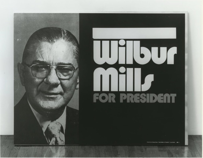 Cady Noland &quot;Untitled&quot; 1993-94 Silkscreened red, white, and blue ink on honeycomb aluminum 5' x 4' 3 3/4&quot; x 1 1/2&quot;