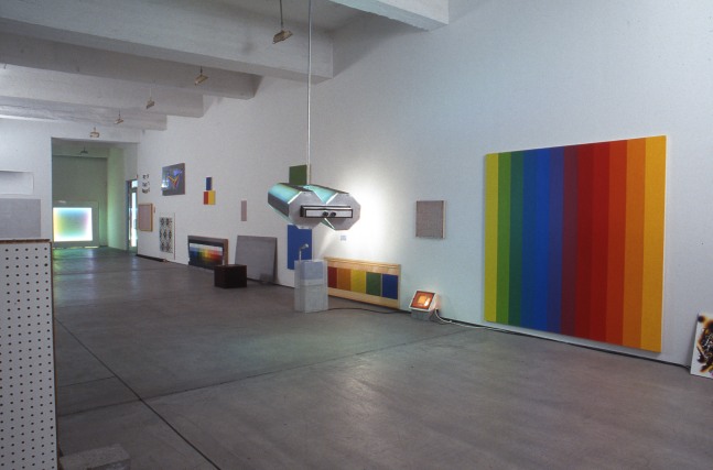 Installation view, 7 Grays, Paula Cooper Gallery, 521 W 21st Street, New York. January 8 - 9, 2002. © Dan Walsh. Courtesy Paula Cooper Gallery, New York.