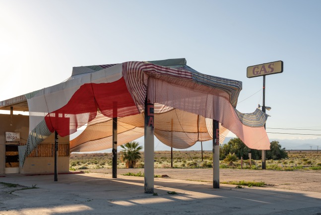 Installation view, Halter (2019), Desert X 2019, Coachella Valley, CA. Courtesy Desert X. Photo: Lance Gerber