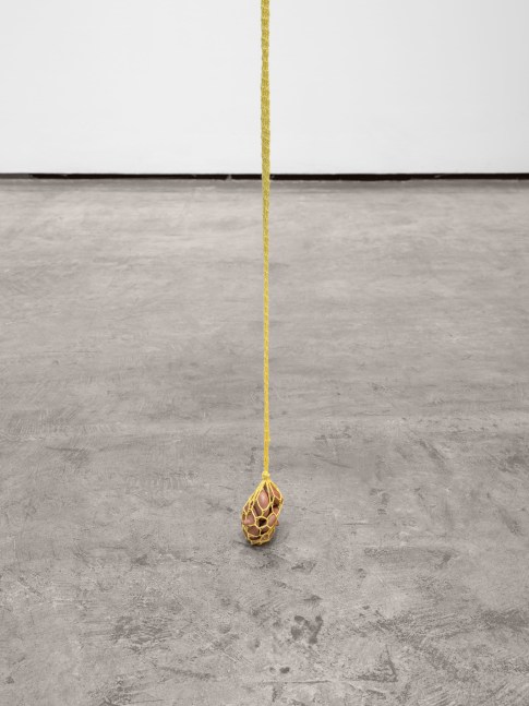 Veronica Ryan, Untitled, 2020 woven cotton, sculpey