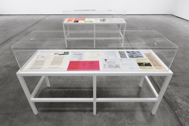 Installation view, Peter Moore, 1968, October 6 – 27, 2018