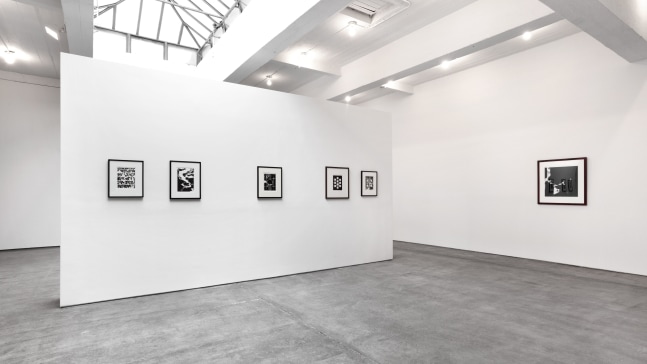 Installation view, Bruce Conner, May 7 – June 21, 2013