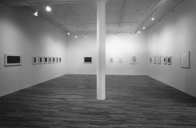 Installation view, Drawings, Paula Cooper Gallery, 149 Wooster Street, New York, June 2 - July 3, 1992. © Julian Lethbridge. Courtesy Paula Cooper Gallery, New York. Photo: Geoffrey Clements.