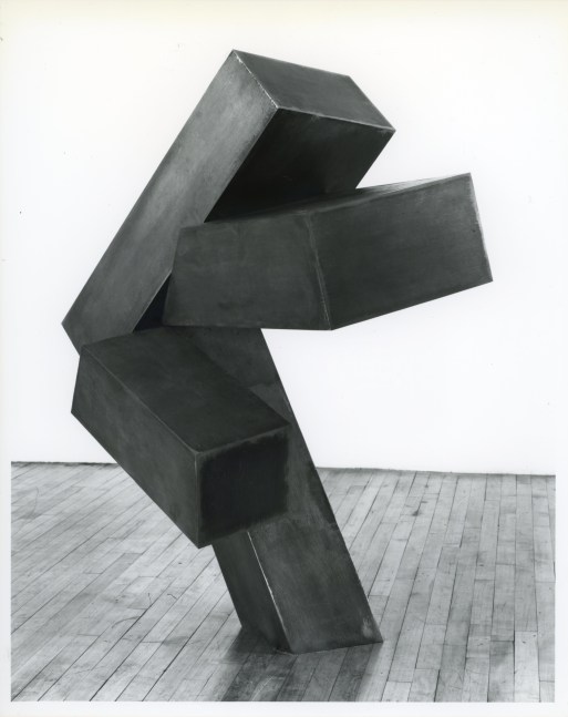 Joel Shapiro &quot;Untitled&quot; 1989-90 Cast bronze 58 3/4&quot; x 46 1/4&quot; x 27&quot;