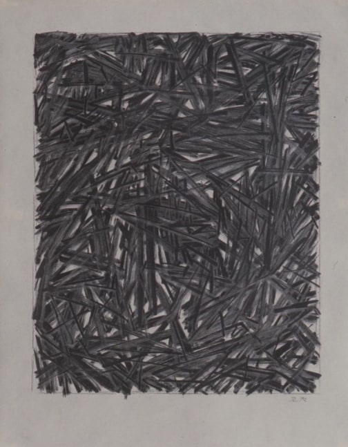 Julian Lethbridge "Untitled" 1998 Graphite on paper 25 x 20"
