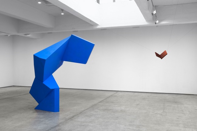 Installation view, Joel Shapiro, March 24 – April 28, 2018