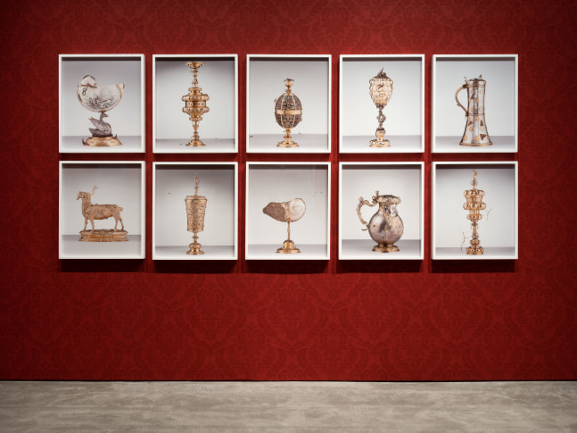Walid Raad, Epilogue: The Gold and Silver, 2021, 10 pigmented inkjet prints