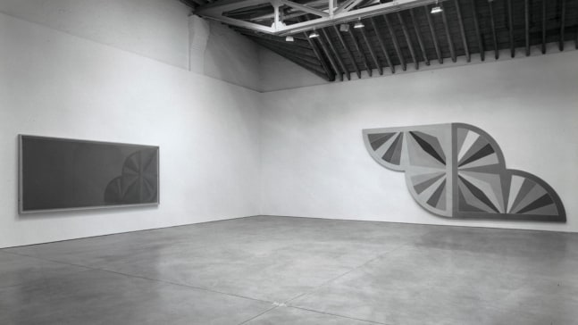 Installation view, Paintings: A Selected View, Paula Cooper Gallery, 534 W 21st Street, New York. March 26 - April 24, 1999. Photo: Adam Reich.