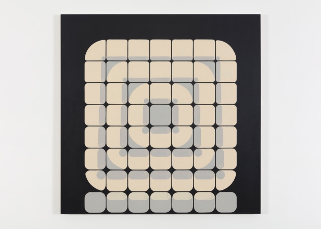 Dan Walsh Compound, 2019 acrylic on canvas 55 x 55 in. (139.7 x 139.7 cm)