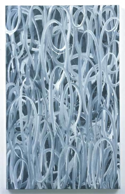 Julian Lethbridge "Untitled" 2003 Oil on linen 60 x 37 in.