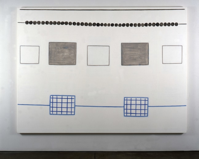 Dan Walsh "Prospects" 1998 Acrylic on canvas 66" x 90"