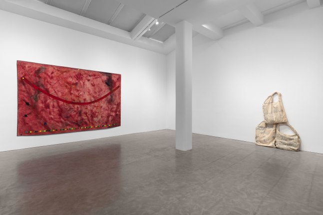 Installation view, Stitched, January 14 – February 19, 2022 7
