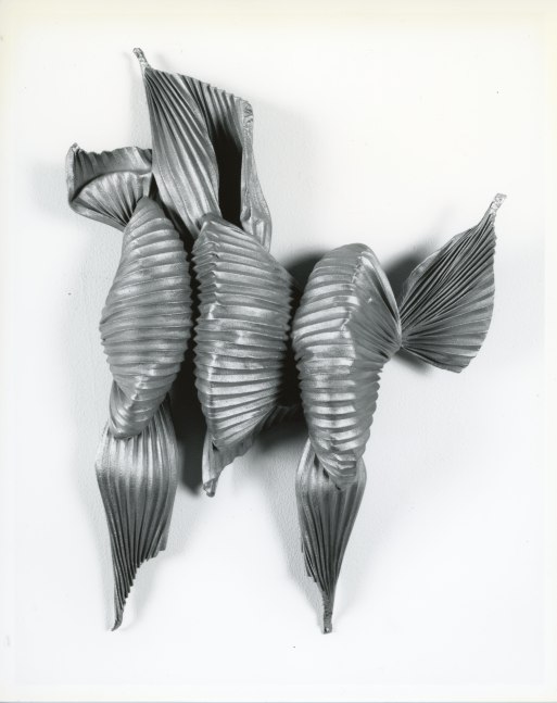 Lynda Benglis &quot;Turnpike Cruiser&quot; 1990 Nickel 20 1/2&quot; x 16 1/2&quot; x 4 1/2&quot;