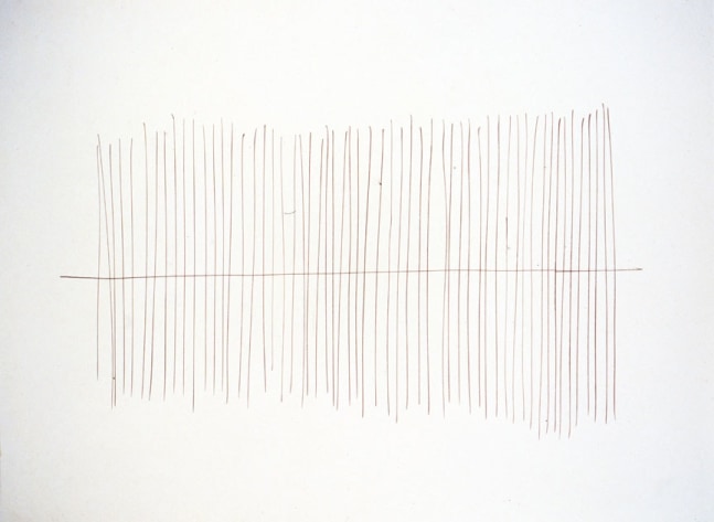 Jan J. Schoonhoven &quot;T 62-202&quot; 1962 Ink on paper 19 1/2&quot; x 14 1/2 in.