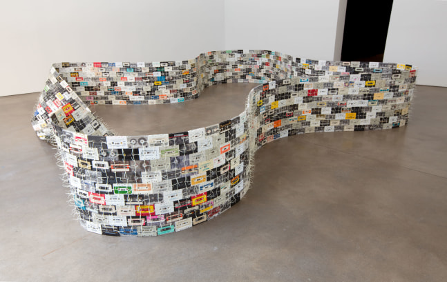 Installation view, Christian Marclay, The Clock, January 21 – February 19, 2011
