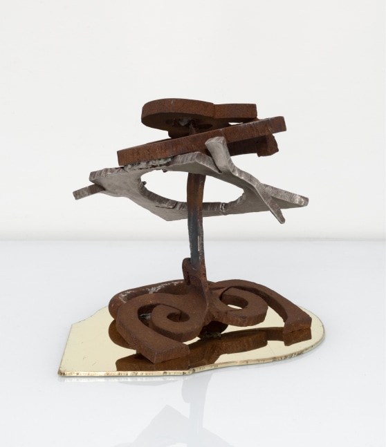 Mark di Suvero Buckaroo, 2014 steel and magnetic steel 11 3/4 x 11 x 8 in. (29.8 x 27.9 x 20.3 cm)