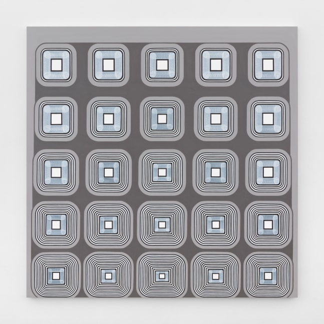 Dan Walsh, Outlet, 2021 acrylic on canvas, 70 x 70 in. (177.8 x 177.8 cm)