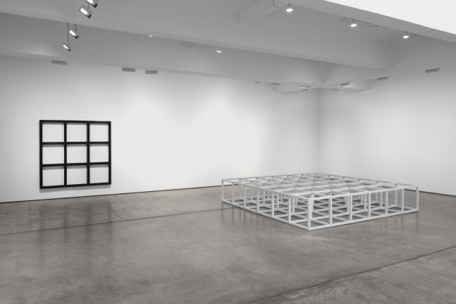 Installation view, Sol LeWitt: Wall Drawings & Structures, September 9 - October 22, 2022, 521 W 21st Street