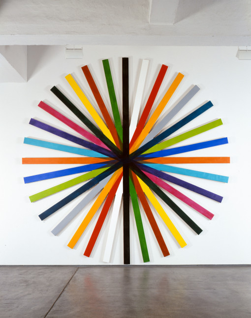 John Tremblay "Major Stars" 2008 Acrylic on canvas 143 1/2 x 143 1/2 in.