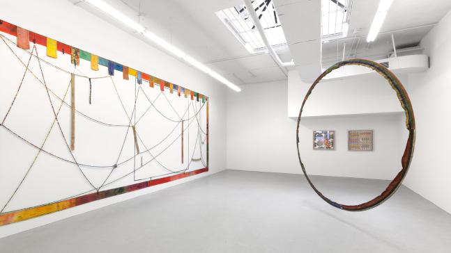 Installation view, Alan Shields, September 14 – October 5, 2013