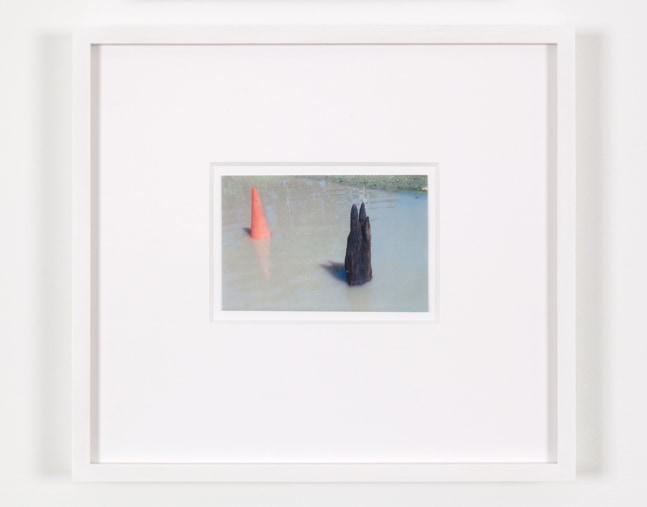 Robert Grosvenor Untitled, circa 2000-2013 photograph image: 4 x 6 in. (10.2 x 15.2 cm) frame: 13 x 14 1/2 in. (33 x 36.8 cm)