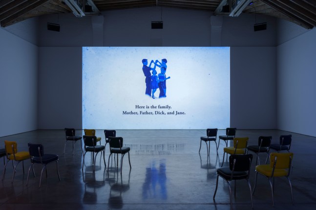 Installation view, Ja'Tovia Gary, You Smell Like Outside..., Paula Cooper Gallery, February 11 – March 11, 2023.