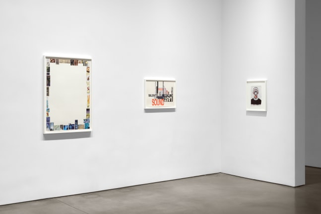 Installation view, Christian Marclay: Subtitled, Paula Cooper Gallery, New York, September 12 – October 19, 2024. Courtesy Paula Cooper Gallery, New York. Photo: Steven Probert