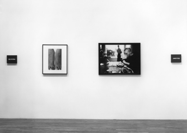 Installation view, Pictures of the Real World (In Real Time), Paula Cooper Gallery, 155 Wooster Street, New York, February 11 - March 12, 1994. Photo: Geoffrey Clements.