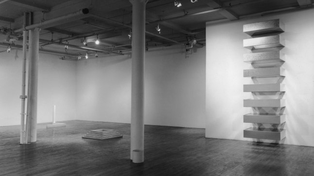 Installation view, Changing Group Exhibition, Paula Cooper Gallery, 155 Wooster Street, New York, June 15 - August, 1988. Photo: Geoffrey Clements.