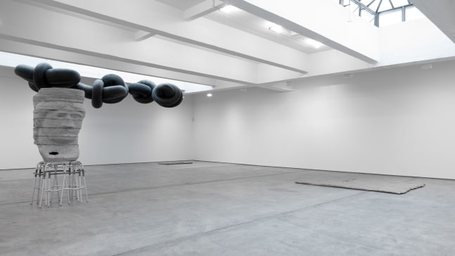 Installation view, Liz Glynn, Justin Matherly, Amy O’Neill, Nadine Robinson, Michael Sailstorfer, Sculpture, January 28 – March 12, 2011