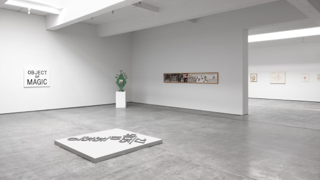 Installation view, Jonathan Borofsky, January 27 – February 13, 2016