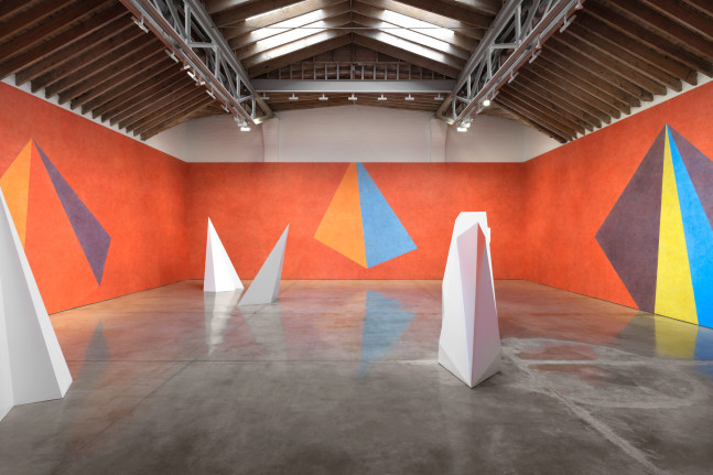 Installation view, Sol LeWitt: Wall Drawings & Structures, September 9 - October 22, 2022, 534 W 21st Street